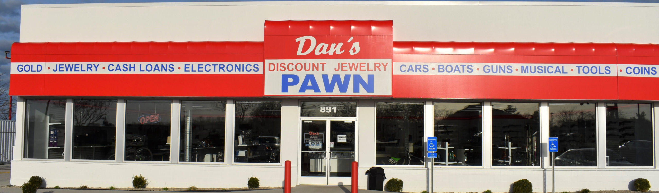 Dans Pawn Discount Store Front